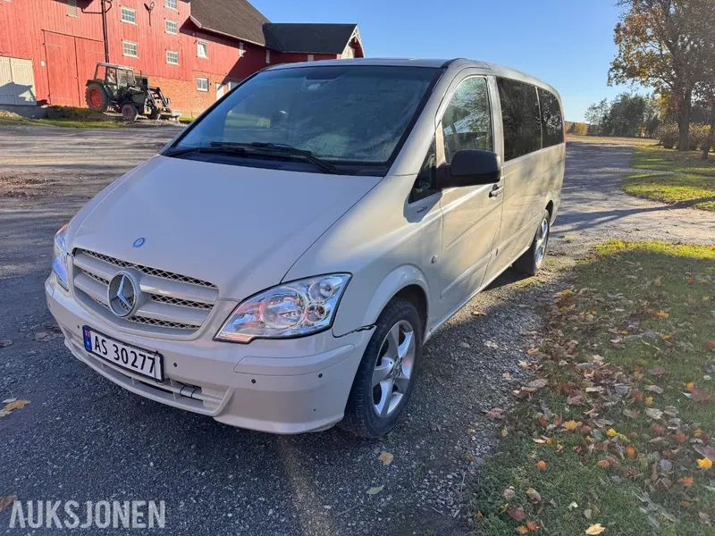 Mercedes-Benz Vito 2.1 CDI 136HK 8-seter Hengerfeste, EU ok til 01.2028 2011