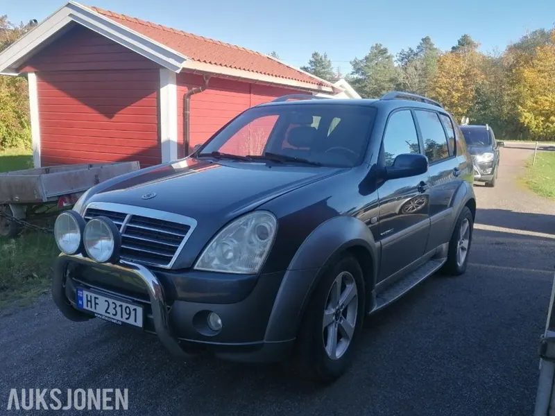 SsangYong Rexton 2.7 Diesel 4WD, Automatgir, Hengerfeste, Skinninteriør, Delebil/prosjekt 2006
