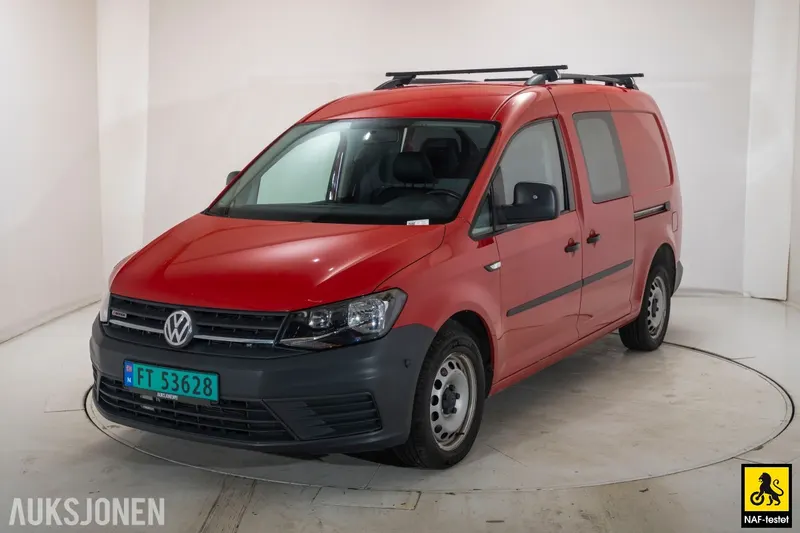 Volkswagen Caddy Maxi 2,0 TDI 122 HK 4MOTION ACC HENGERFESTE VARMER INNREDNING 2016