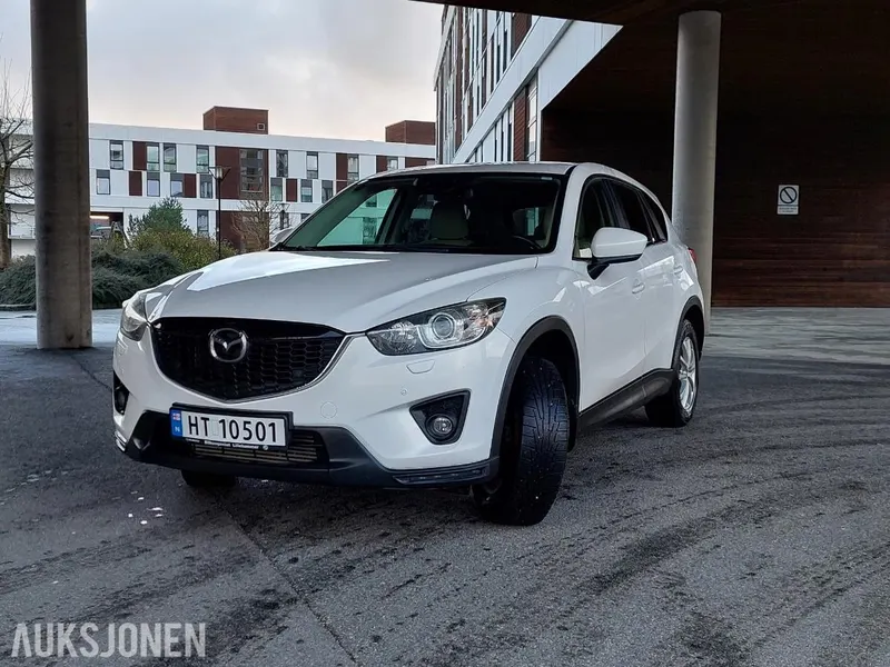 Mazda CX-5 2.2 150hk 4WD AUTOMAT ACC HENGERFESTE SKINN S+V DEKK 2012