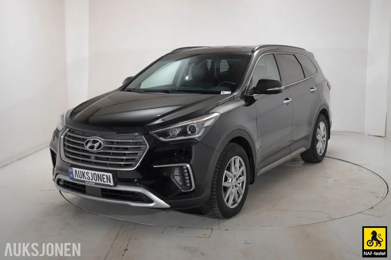 Hyundai Grand Santa Fe 2.2 D 200HK 4WD AUT HENGERFESTE ACC SKINN 360 KAMERA NAVI INFINITY 2017