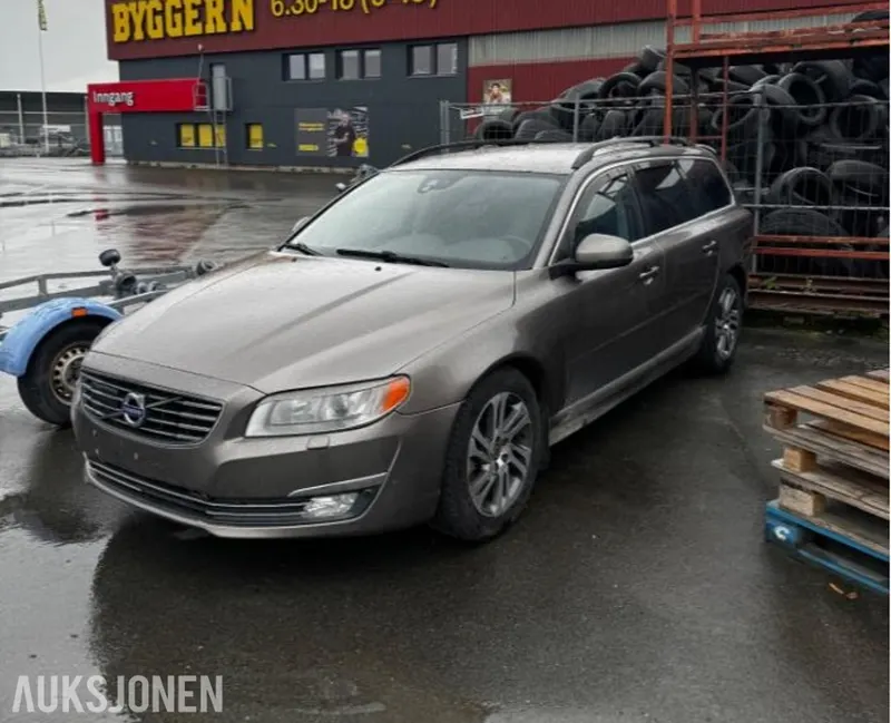 Volvo V70 1.6D cruisekontroll hengerfeste s+v dekk eu ok 09.2028 2012