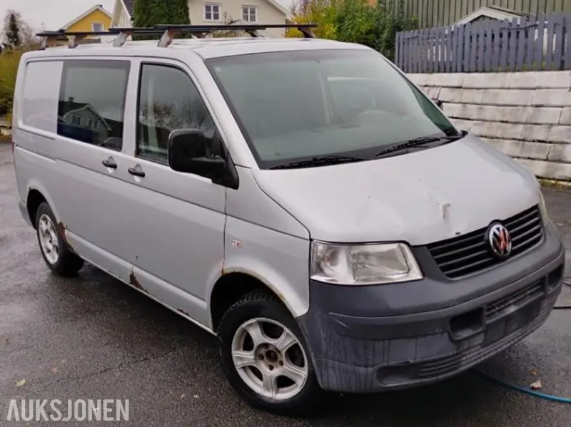 Volkswagen Transporter 1.9 TDI 102HK REP. OBJEKT HENGERFESTE 3-SETER 2009