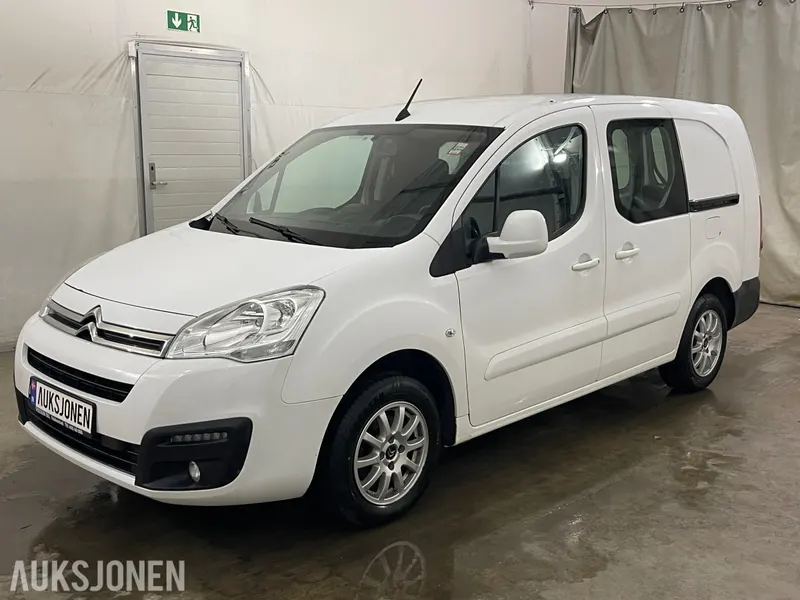 Citroën Berlingo *INGEN MINSTEPRIS* 1.6 D 99HK HENGERFESTE CRUISE SKYVEDØRER EU AUG.2028 2018