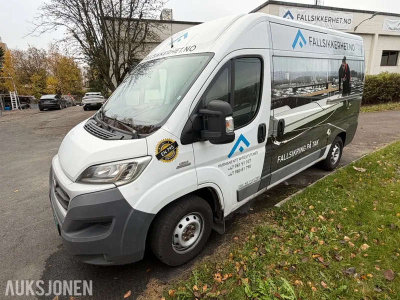 Fiat Ducato 2.3-131HK INNREDNING | HENGERFESTE | RYGGEKAMERA 2016