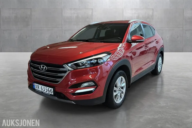 Hyundai Tucson 1.6 132 HK HENGERFESTE LED NAVI KAMERA FIL & BLINDSONEASSISTENT 2016