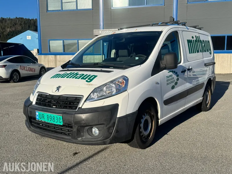 Peugeot Expert 2.0 D 163HK 3 SETER HENGERFESTE SKYVEDØRER 2013