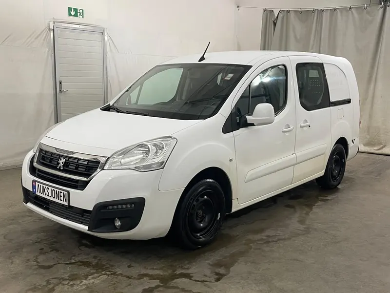 Peugeot Partner *INGEN MINSTEPRIS* 1.6 D 99HK AUT HENGERFESTE VARMER CRUISE SKYVEDØRER 2016