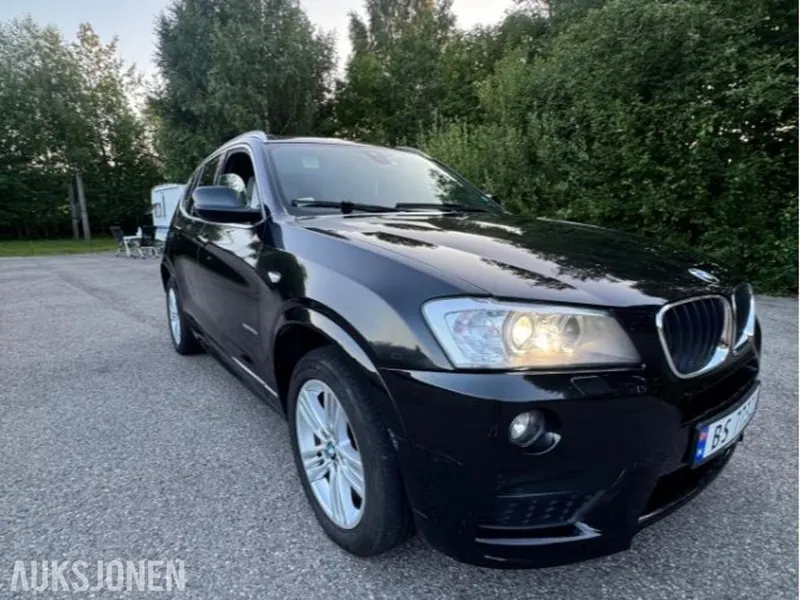 BMW X3 XDRIVE20D 163 HK AUT M-SPORT HENGERFESTE PANO KAMERA HEAD-UP 2013