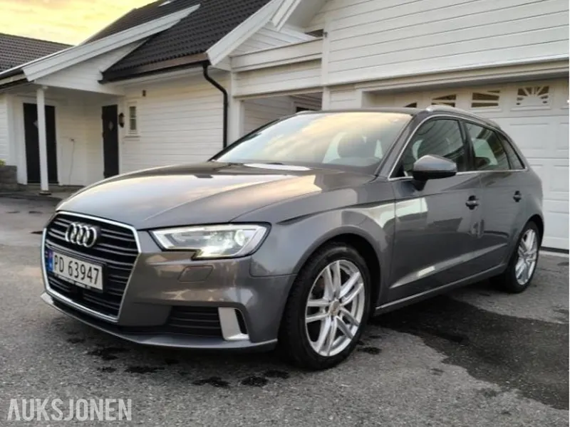 Audi A3 Sportback 30 1,0 TFSI 116hk, Automat, Cruisekontroll, Navigasjon 2018